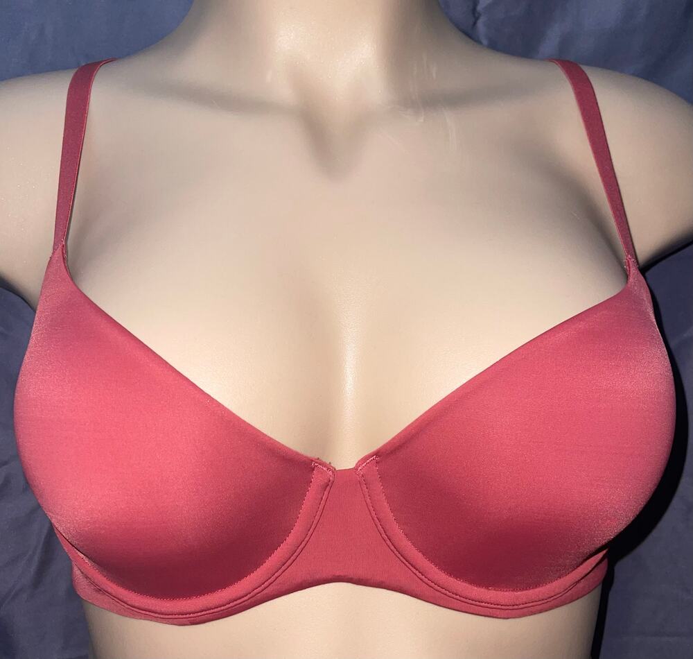#1 - 32DD RED VICTORIA'S SECRET BODY BY VICTORIA UNLINED DEMI BRA